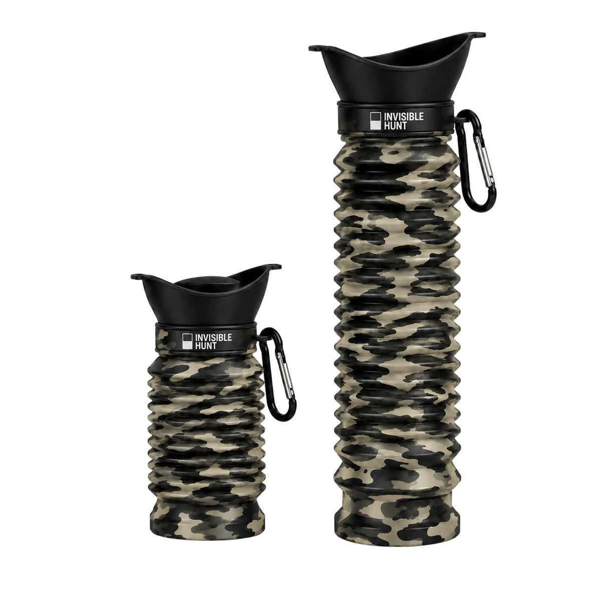 x2 Kit Pee Bottles | Desert Camo + Orange Camo