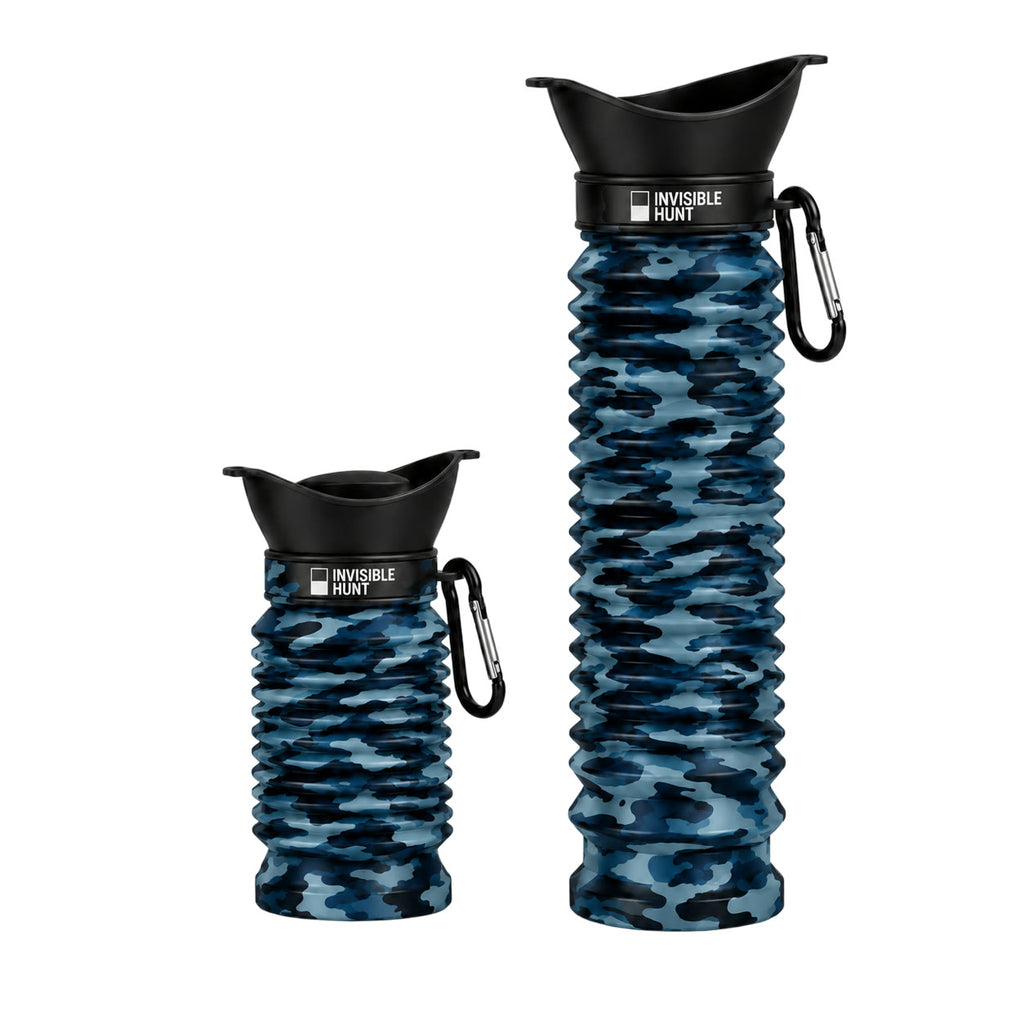 x2 Kit Pee Bottles | Orange Camo + Blue Camo